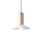 Deco Pau Pendant Light  option Milk White / Sand Grey