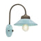 Retro Colors Wall Sconce  option Refined Light Blue