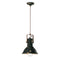 Retro Industrial Bracket Pendant Light  option Vintage Black