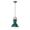 Retro Industrial Bracket Pendant Light  option Vintage Green