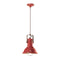 Retro Industrial Bracket Pendant Light  option Vintage Red