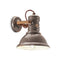 Retro Industrial Wall Sconce  option Vintage Grey