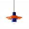 Voila Pendant Light  option Arancio Volpe / Blu Robot