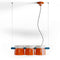 Yakitori Pendant Light  option Sm.Bianco / Arancio Volpe