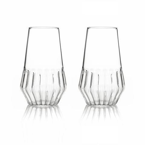 Mixed Flute Glass (Set of 2)