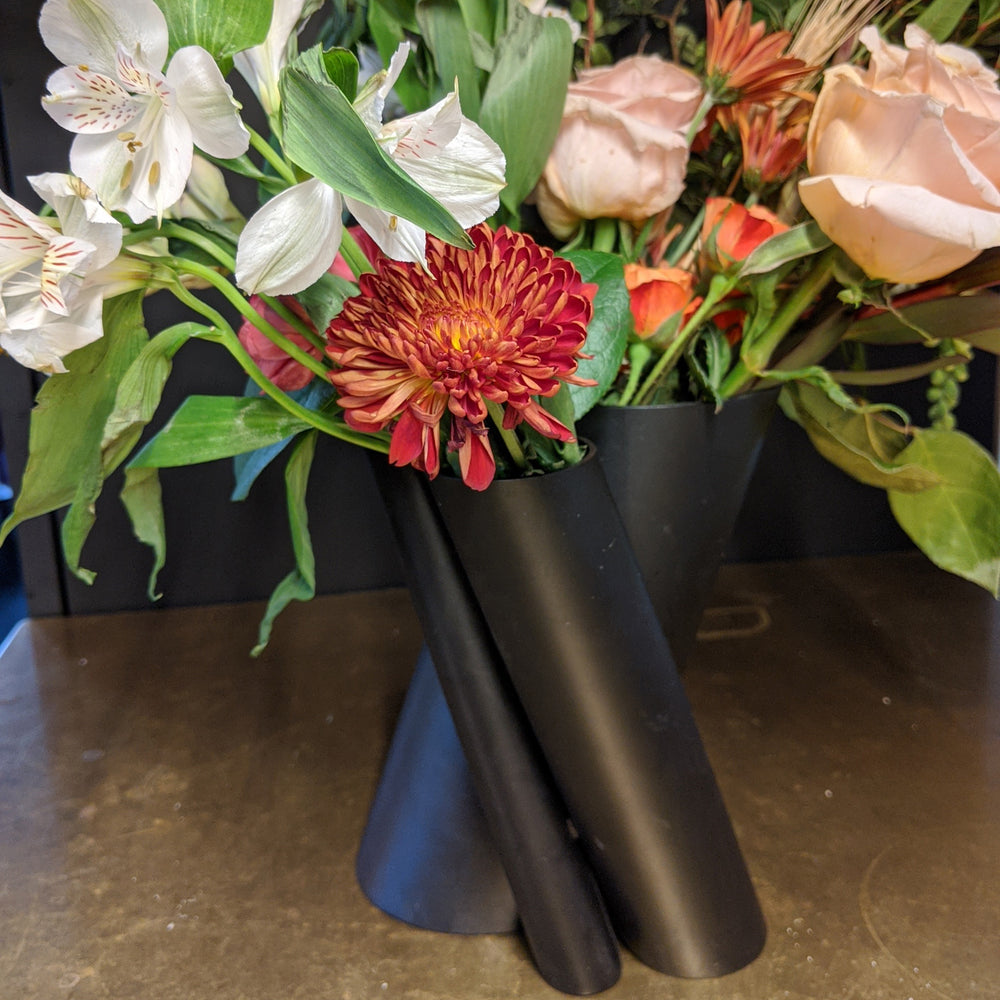 Triple Flower Vase