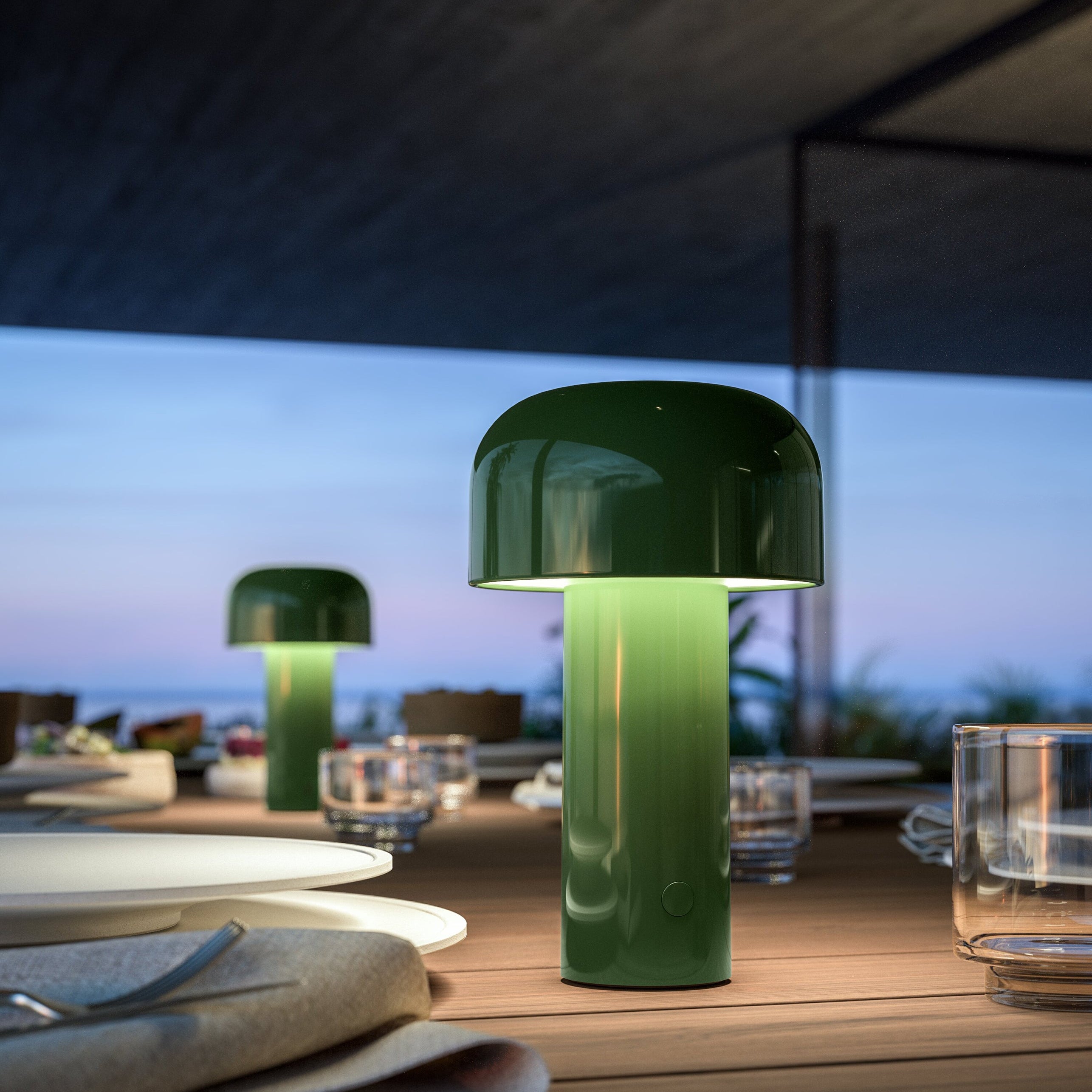 FLOS Bellhop LED Outdoor Rechargeable Table Lamp - 2Modern