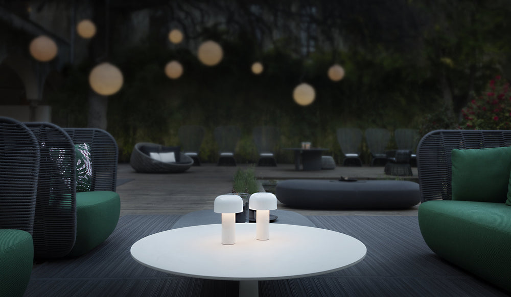 Bellhop LED Outdoor Rechargeable Table Lamp