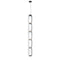 Noctambule Vertical Cylinder Pendant Light  option 5 Cylinders