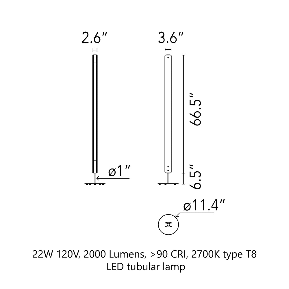 Seki-Han Floor Lamp