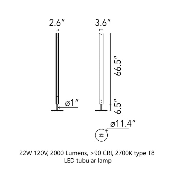 Seki-Han Floor Lamp