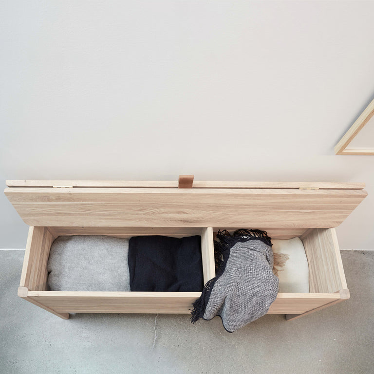 Form and Refine A Line Storage Bench - 2Modern