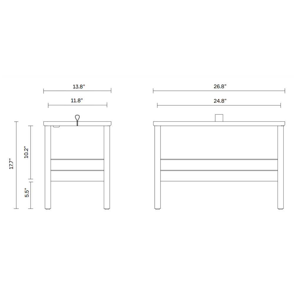 A Line Storage Bench