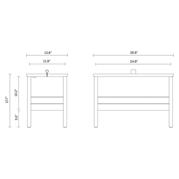 A Line Storage Bench