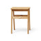Angle Foldable Stool  option Oak