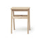 Angle Foldable Stool  option White Oil Oak