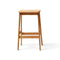 Angle Standard Stool  option Natural Oak