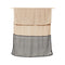 Aymara Rib Throw Blanket  option Rib Light Brown