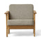 Block Lounge Chair  option Hallingdal 65-0227 / Oak
