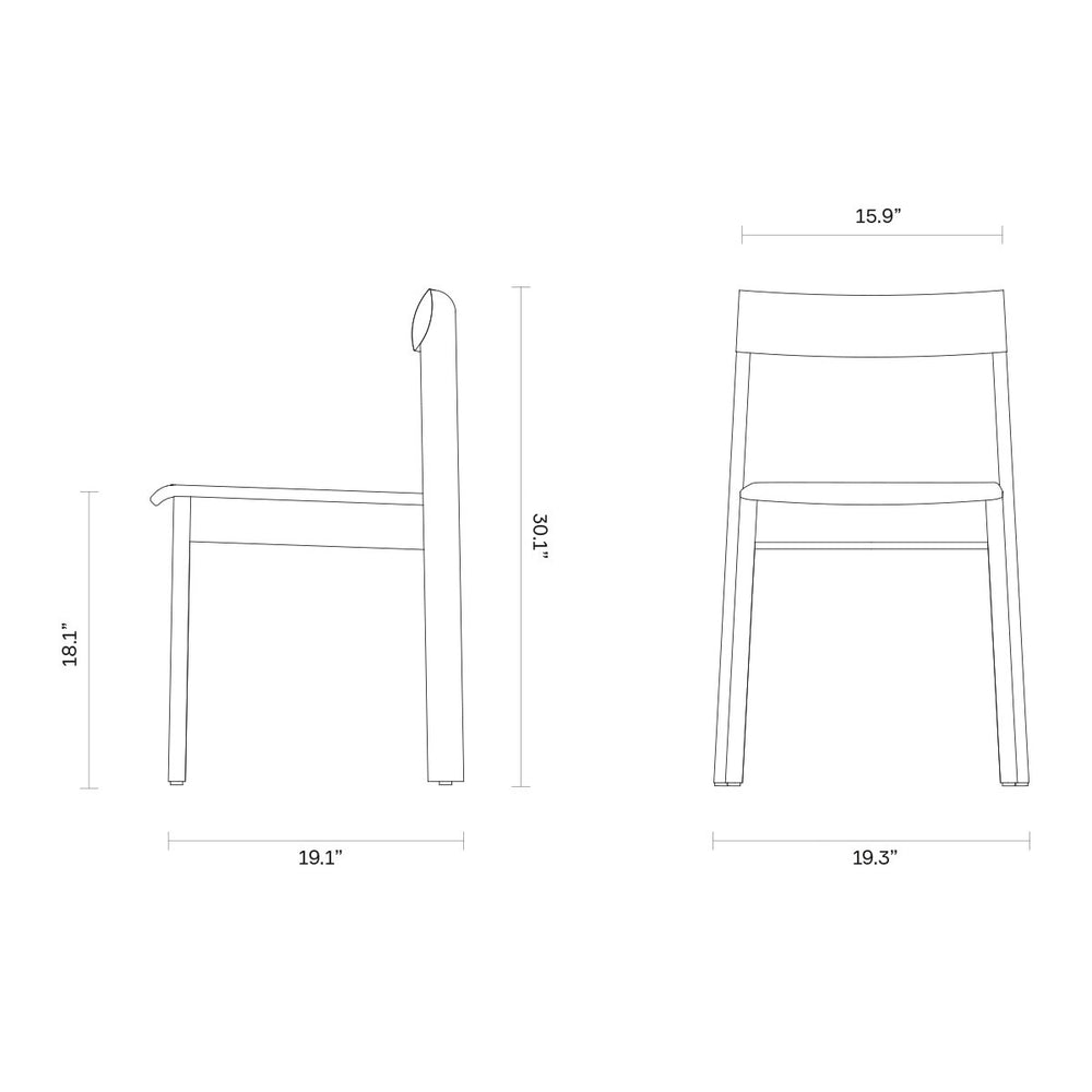 Blueprint Upholstered Dining Chair