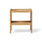 Journal Side Table  option Natural Oak