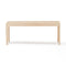 Lightweight Bench  option White Oak