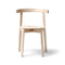 Lunar Stackable Dining Chair  option White Oak
