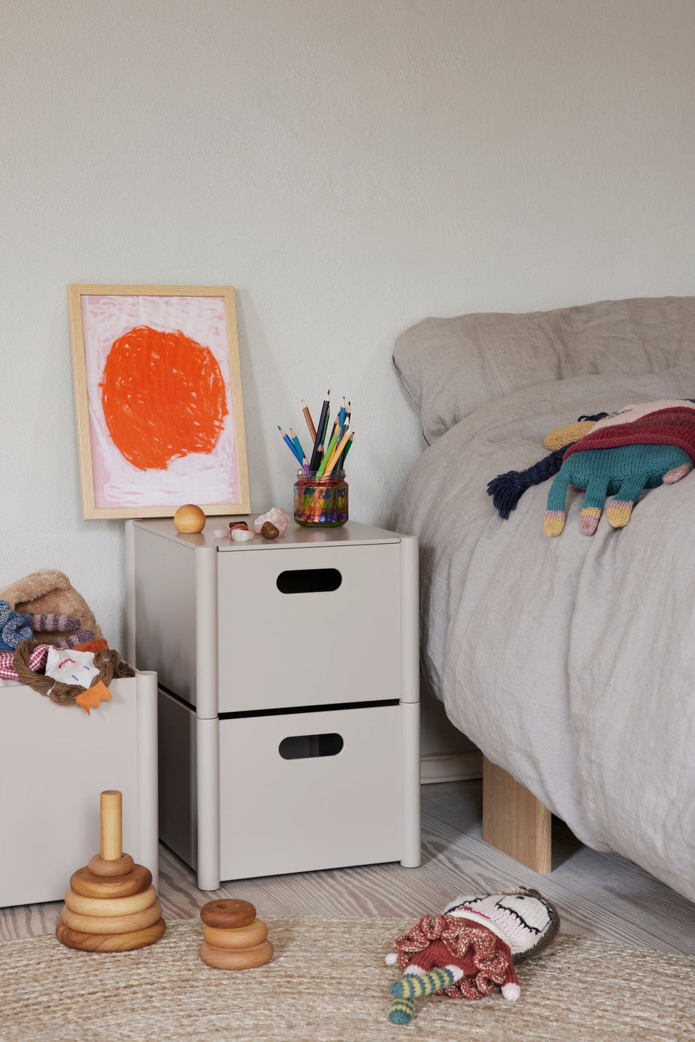 Pillar Storage Box
