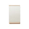 Rim Wall Mirror  option White Oak