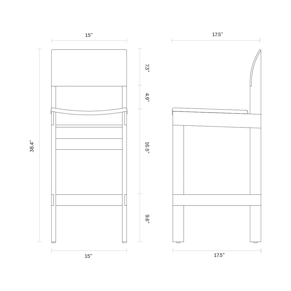 Sonder Upholstered Bar Stool