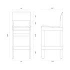 Sonder Upholstered Bar Stool