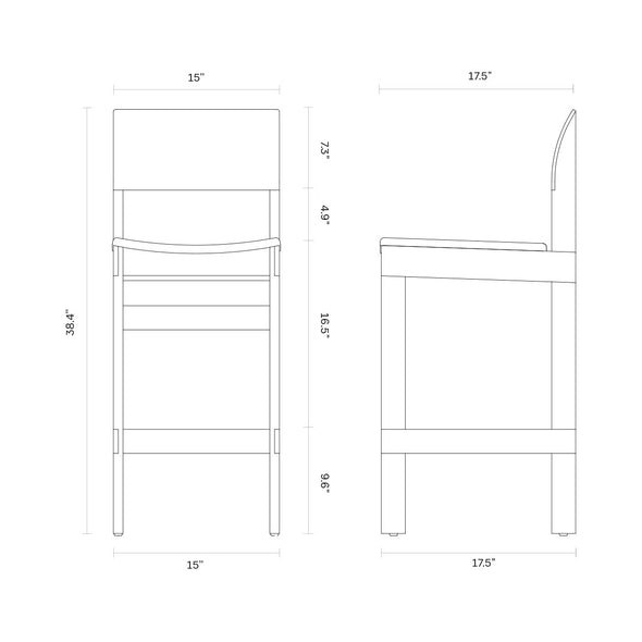 Sonder Upholstered Bar Stool