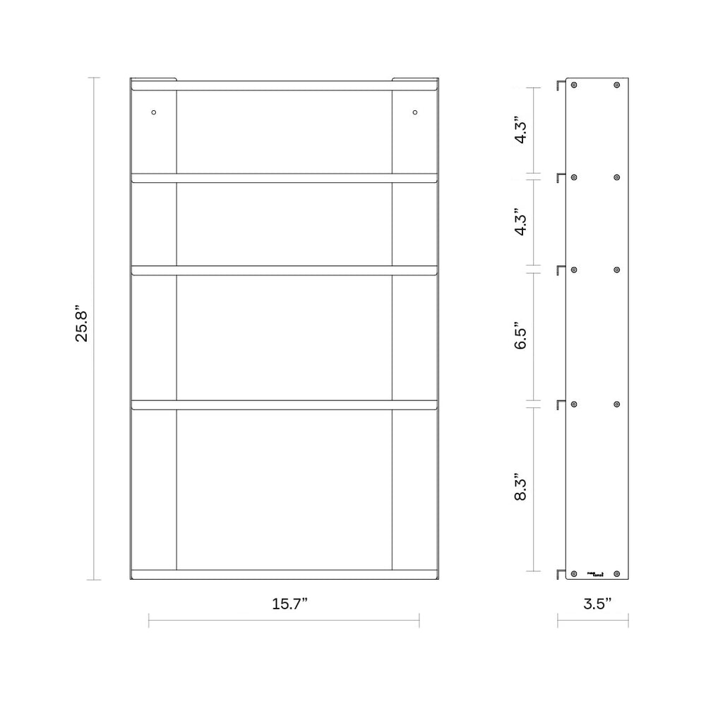 Taper Wall Shelf