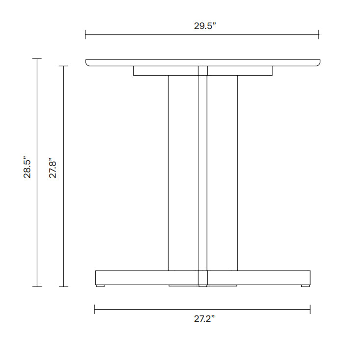 Trefoil Dining Table