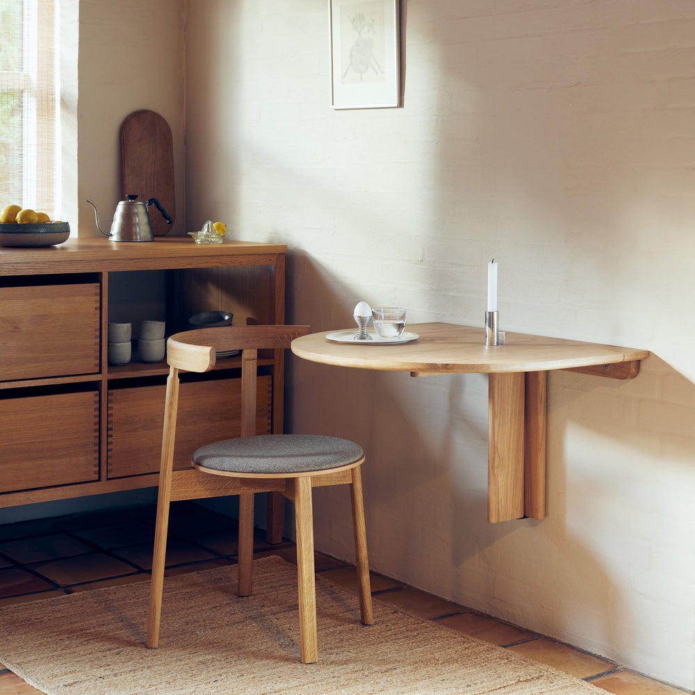 Trefoil Folding Wall Table