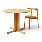 Trefoil Round Dining Table with 4 Legs