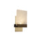 Fortis Wall Light  option Walnut / Glacies Glass