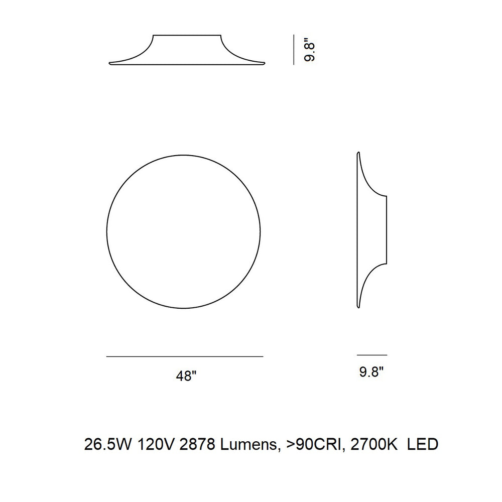 Anoor LED Wall/Ceiling Light