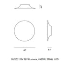 Anoor LED Wall/Ceiling Light