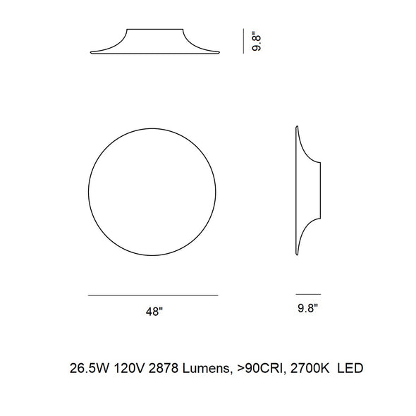 Anoor LED Wall/Ceiling Light