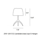 Lumiere Nuances Table Lamp