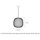 Spokes Ambient LED Pendant Light