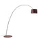 Twiggy Ellle Wood Floor Lamp  option Burgundy
