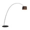 Twiggy Ellle Wood Floor Lamp  option Rosewood / Black