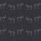 Burros by Paul Meyer Wallpaper  option Charcoal