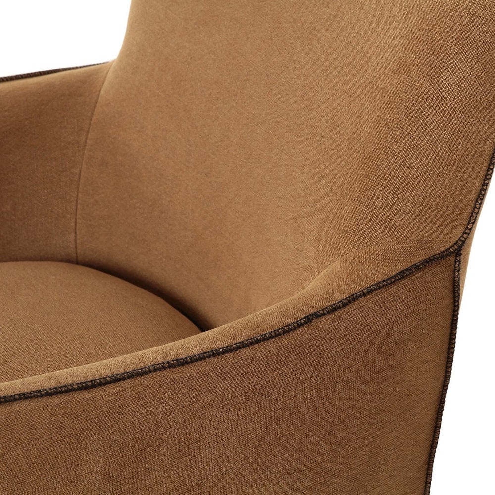 Devon Slipcover Swivel Lounge Chair