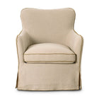 Devon Slipcover Swivel Lounge Chair