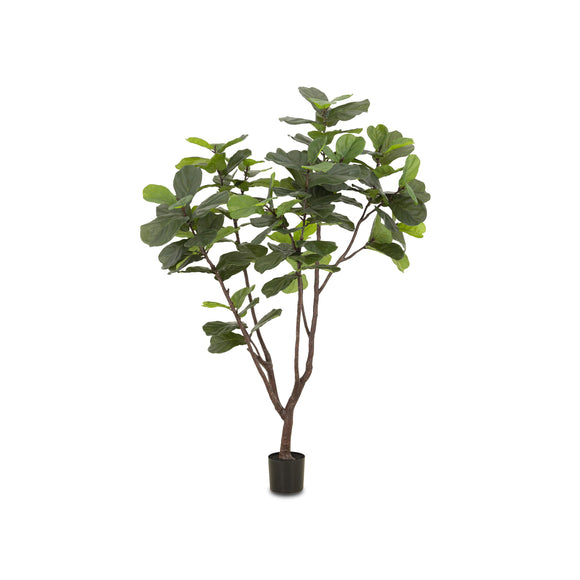 fiddle leaf fig faux plant Four Hands Faux Fiddle Leaf Tree