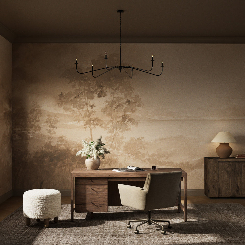 Harmonic Hills Mural by Aileen Fitzgerald Wallpaper