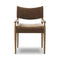 Jayla Dining Armchair  option Altair Mushroom / Toasted Oak